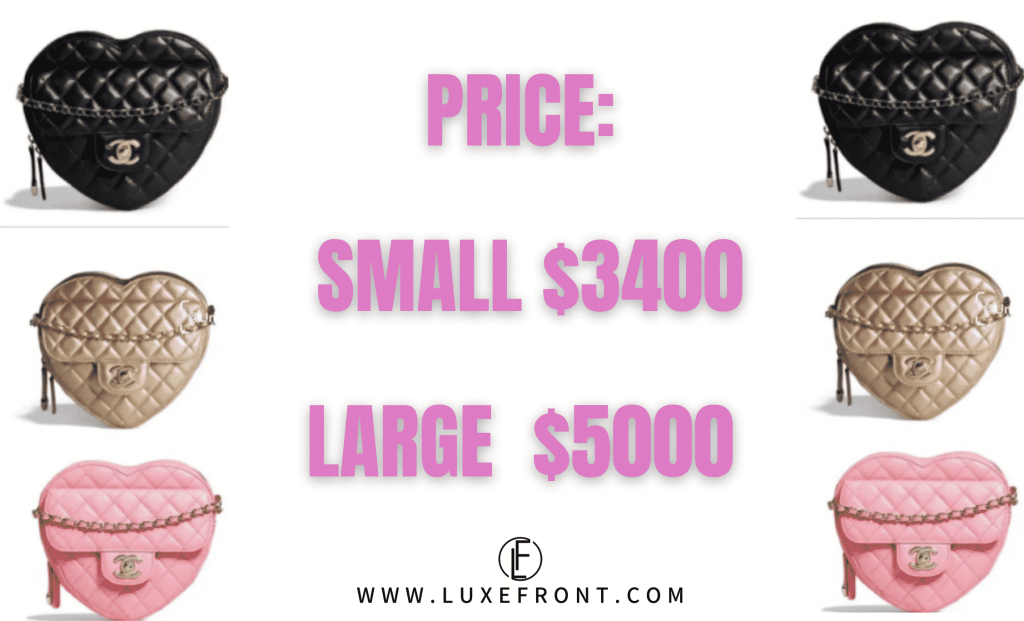 Chanel Heart Bag 2022 Price, Launch Date & More Luxe Front