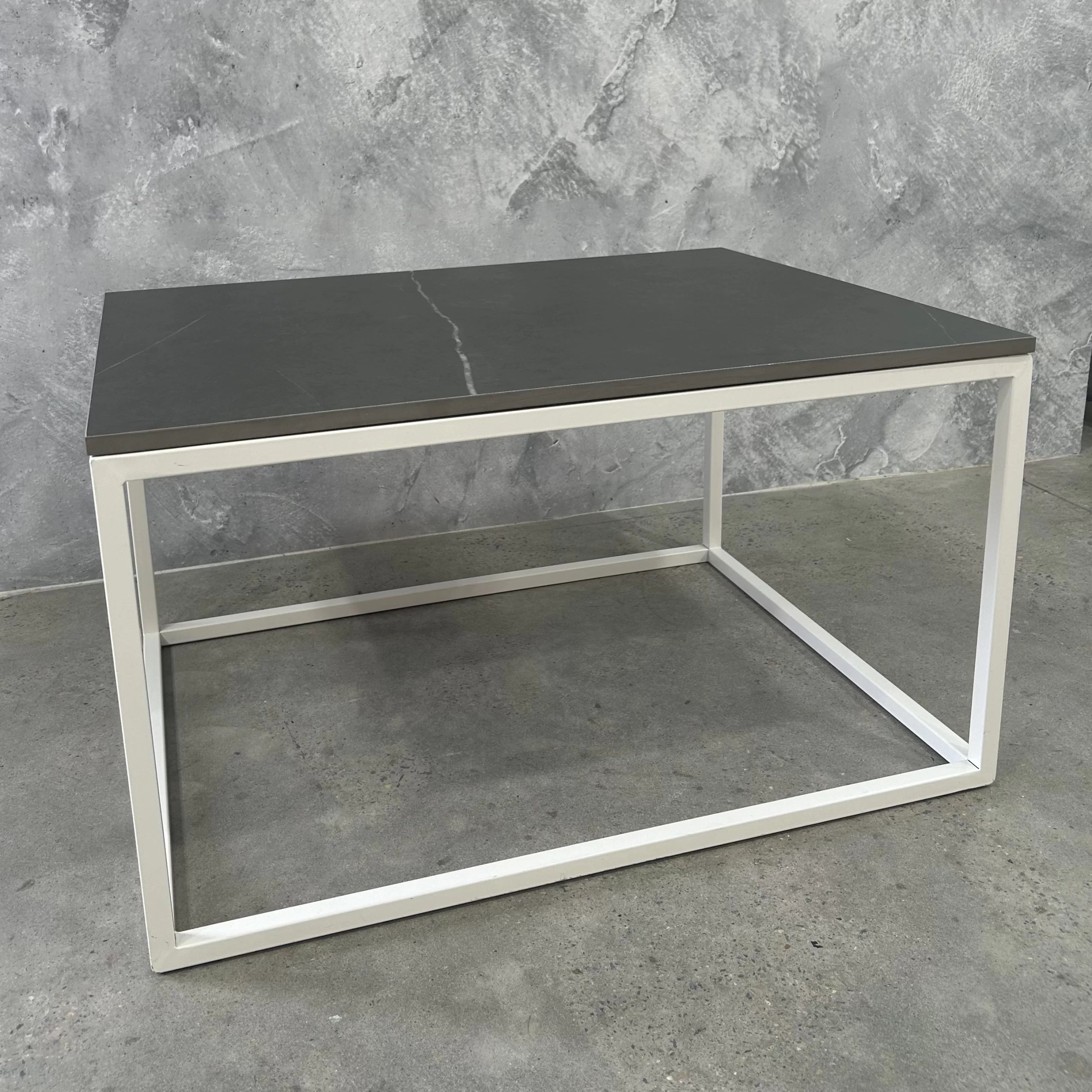 Rectangular White Coffee Table Coffee Table for Events