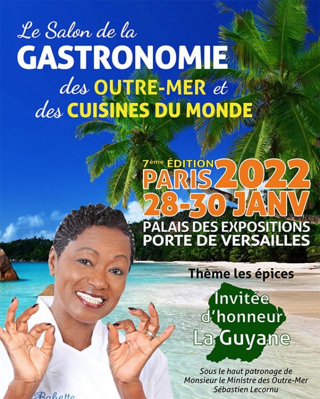 Air Caraïbes participe à la 7ème édition du Salon de la gastronomie des