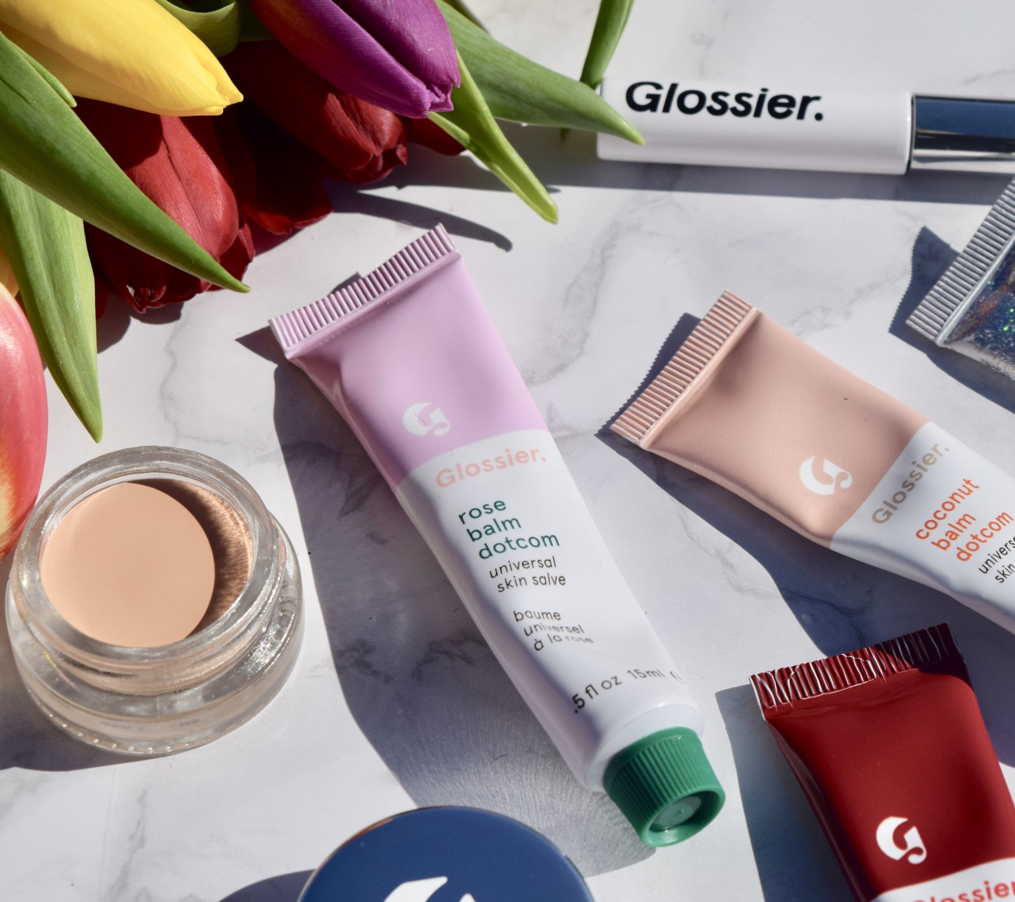 Glossier Rose Balm Dot Com The Luxe List