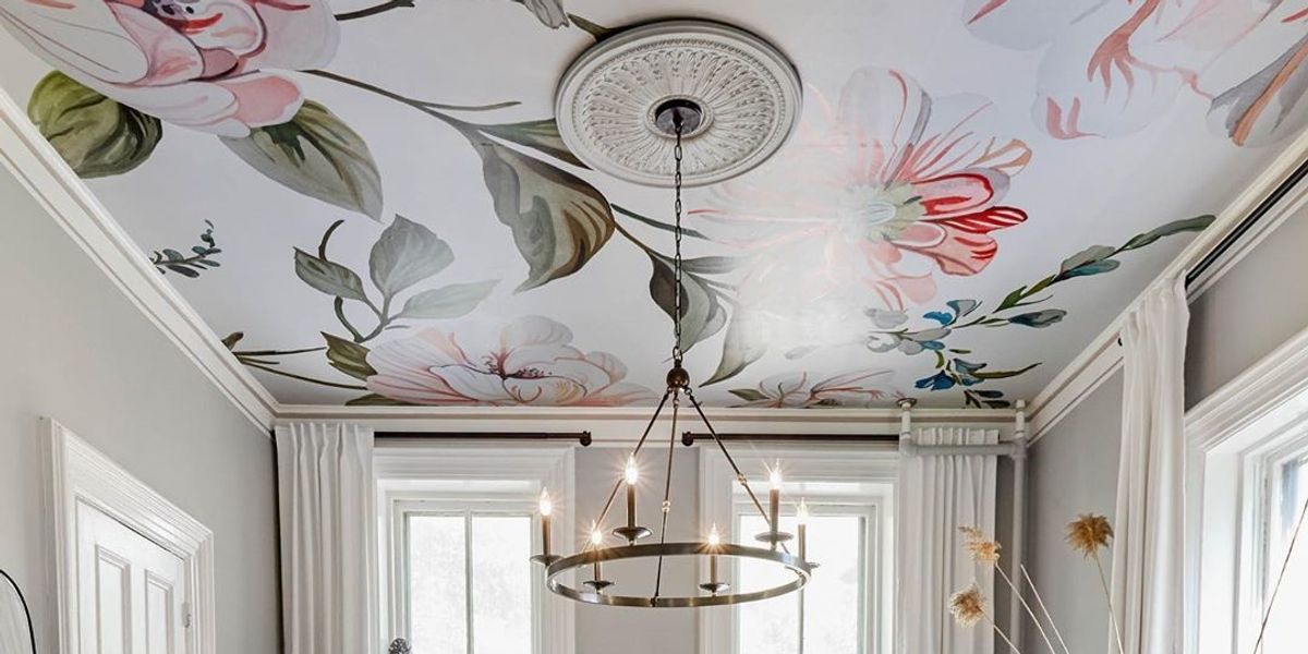 New Home Trends Papered Ceilings? LuxePros