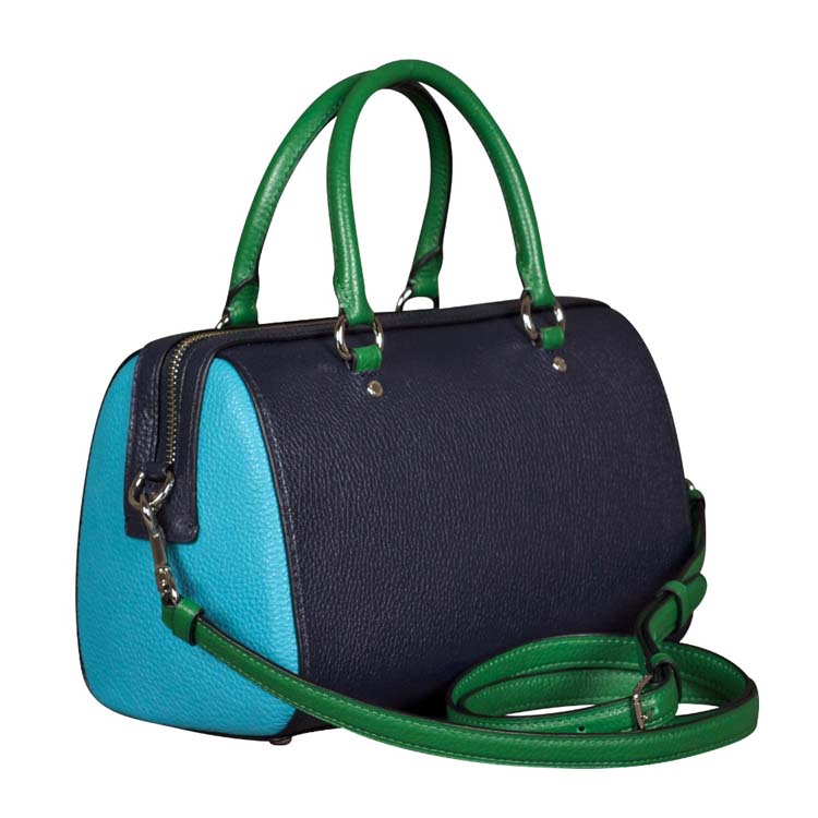 Coach Colorblock Leather Rowan Satchel at Luxe Purses