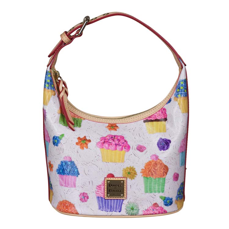 Dooney and Bourke Cupcake Bucket Bag in White at Luxe Purses
