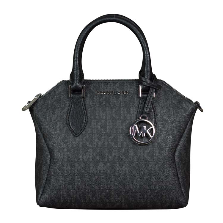 Michael Kors Medium Coraline Messenger Bag in Black at Luxe Purses