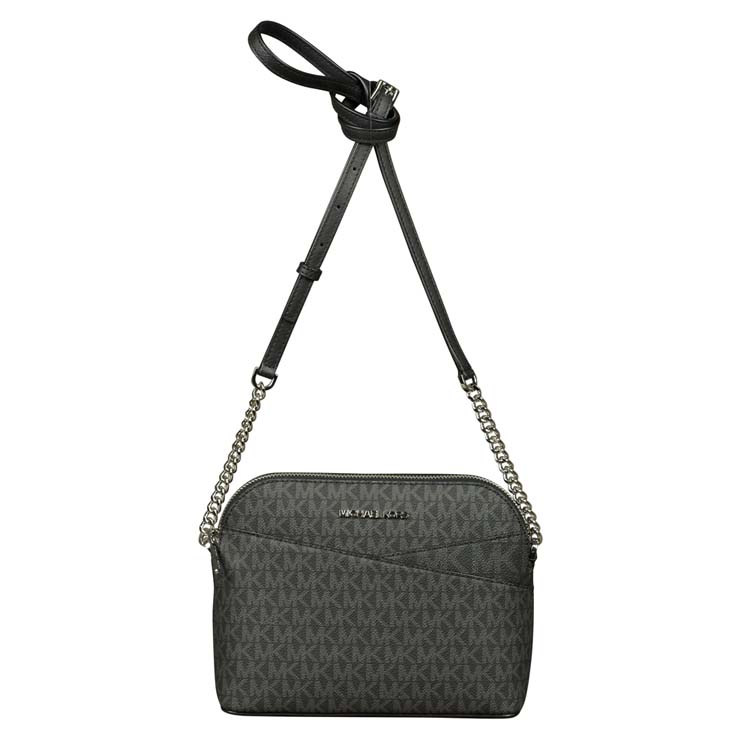 Michael Kors Medium Dome X Crossbody Bag in Black at Luxe Purses
