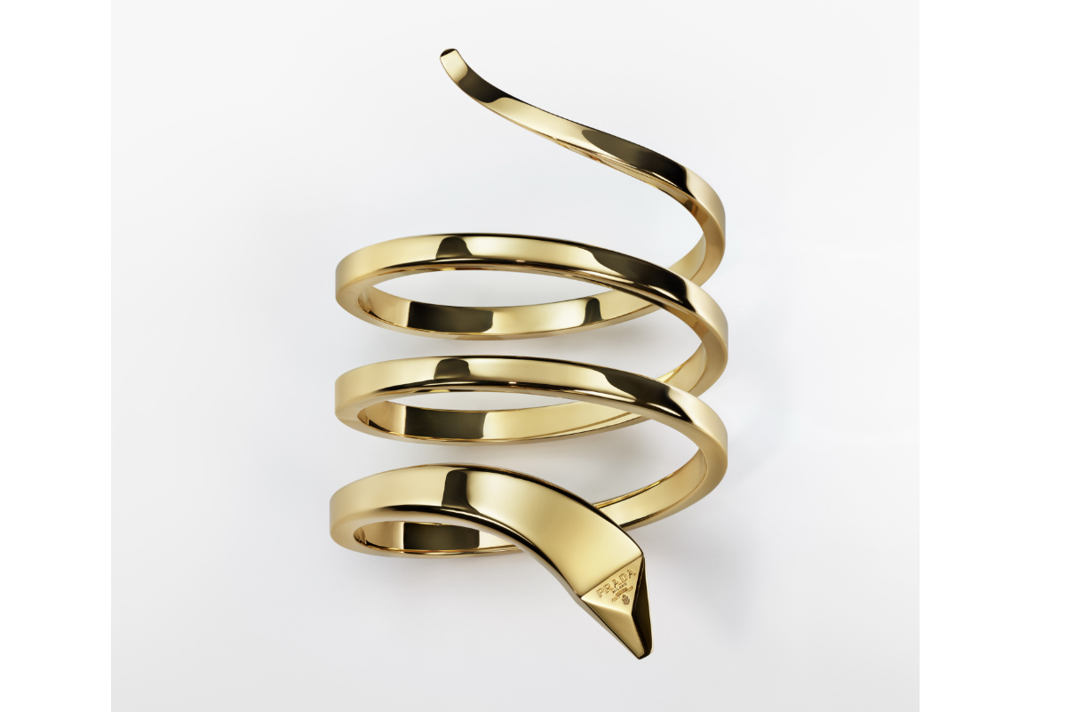 Prada Eternal Gold Upper Arm Bracelet Luxferity