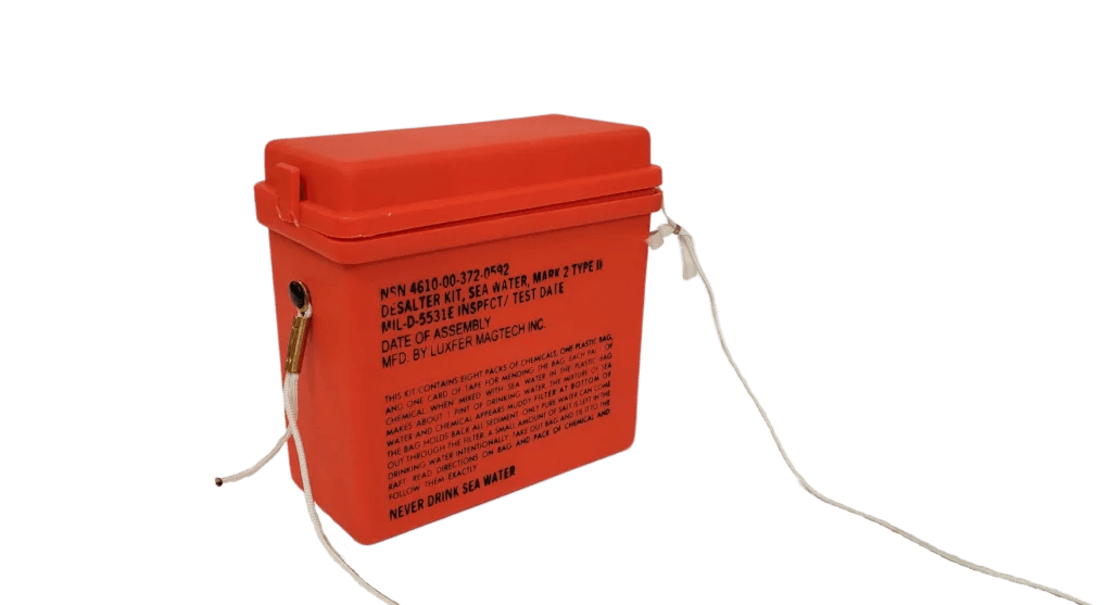 Van Ben™ Kit Portable Sea Water Desalination Kit Luxfer Magtech