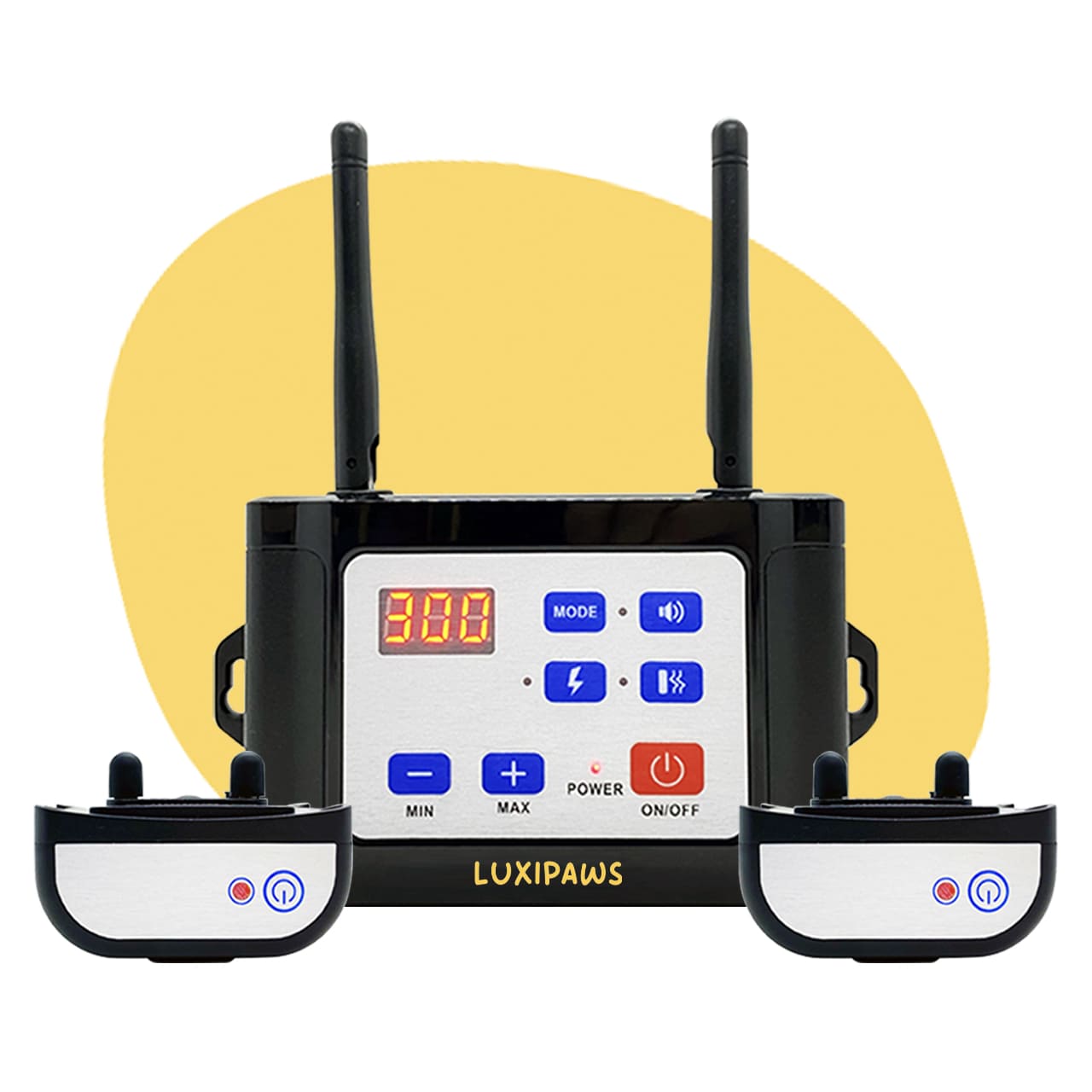 Luxipaws®️ Wireless Dog Fence & Training Collar Dog Containment