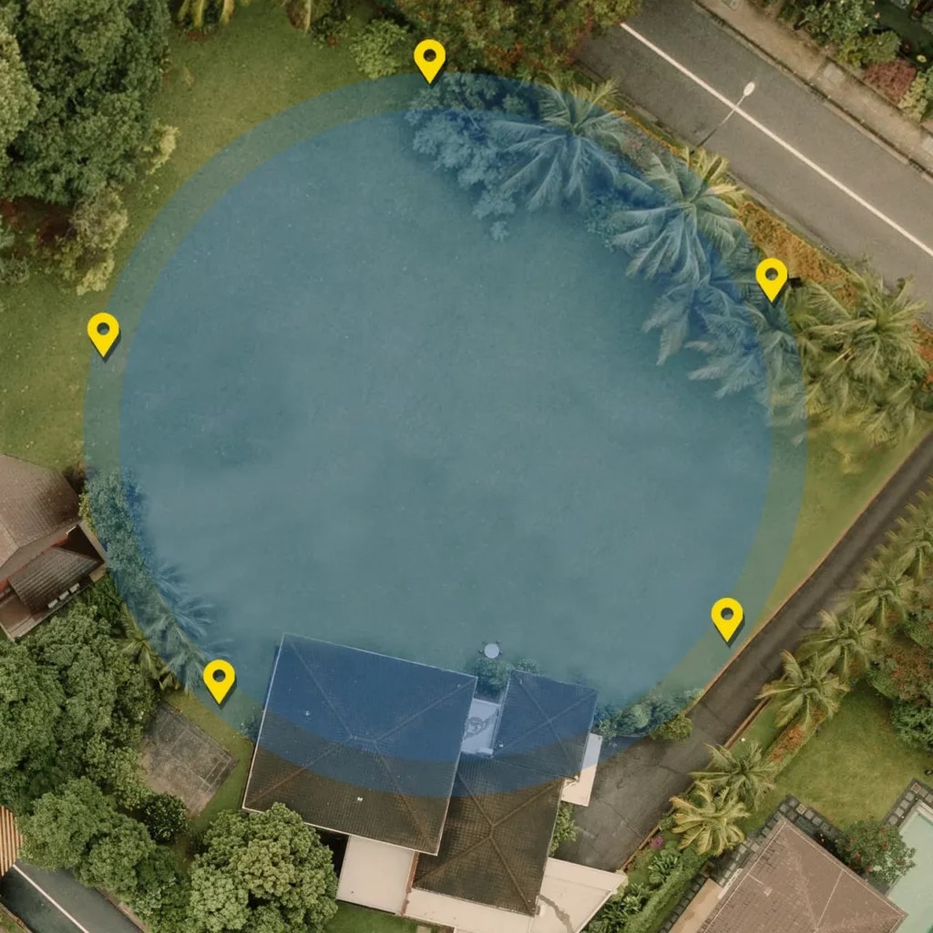 Luxipaws®️ Wireless Dog Fence & Training Collar Dog Containment System, Radius Electric Fence