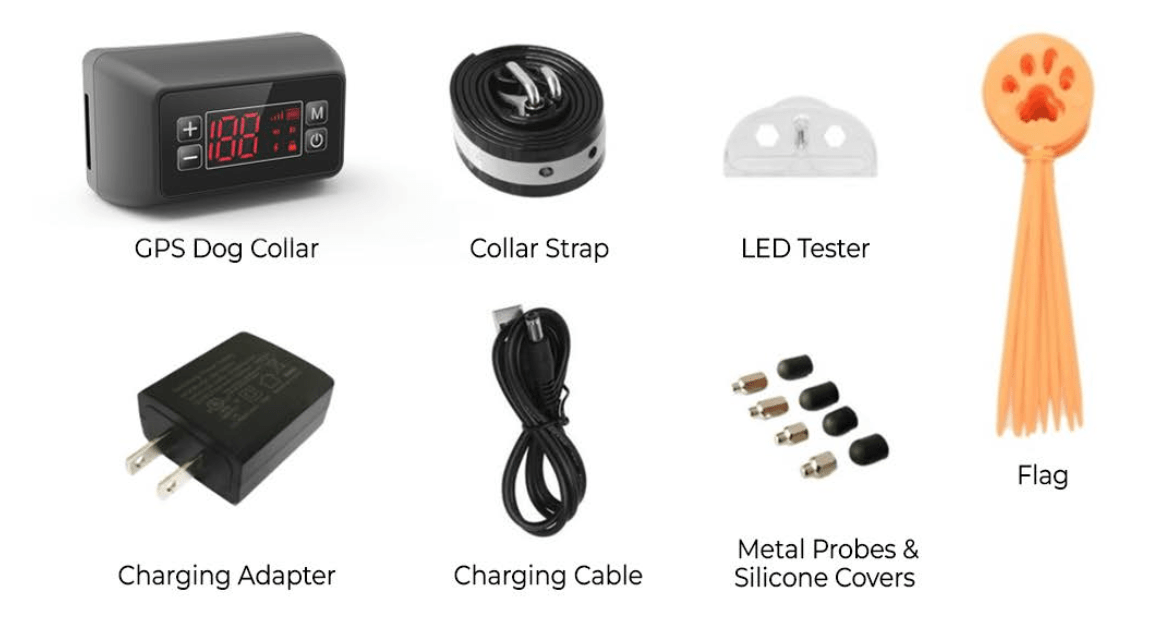 Luxipaws®️ GPS Wireless Dog Fence Collar Luxipaws