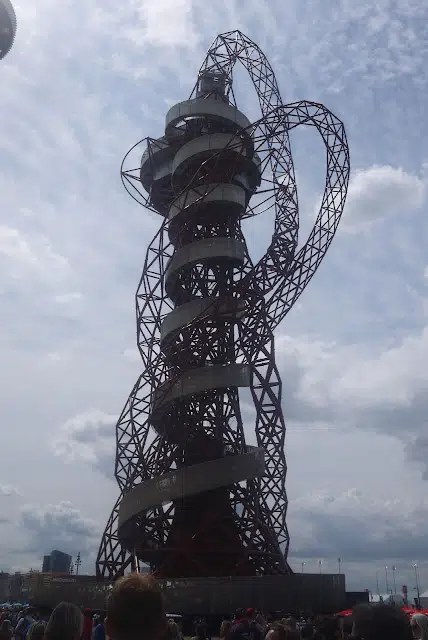 Visiting the Olympic Park During London 2012.