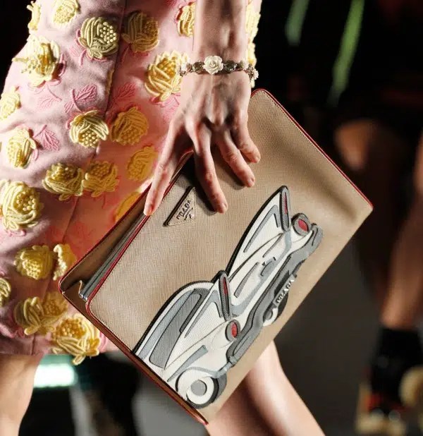 Prada Cadillac Clutch.