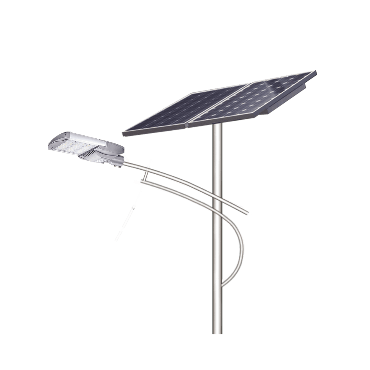 6000 Lumens Solar Street Light 60W LUXMAN Lighting