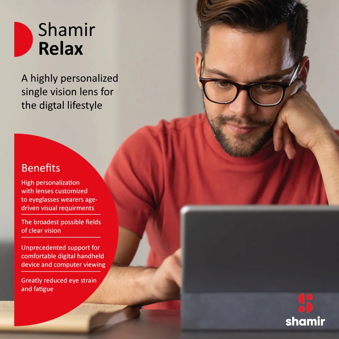 Shamir Relax™ Lens Luxotix