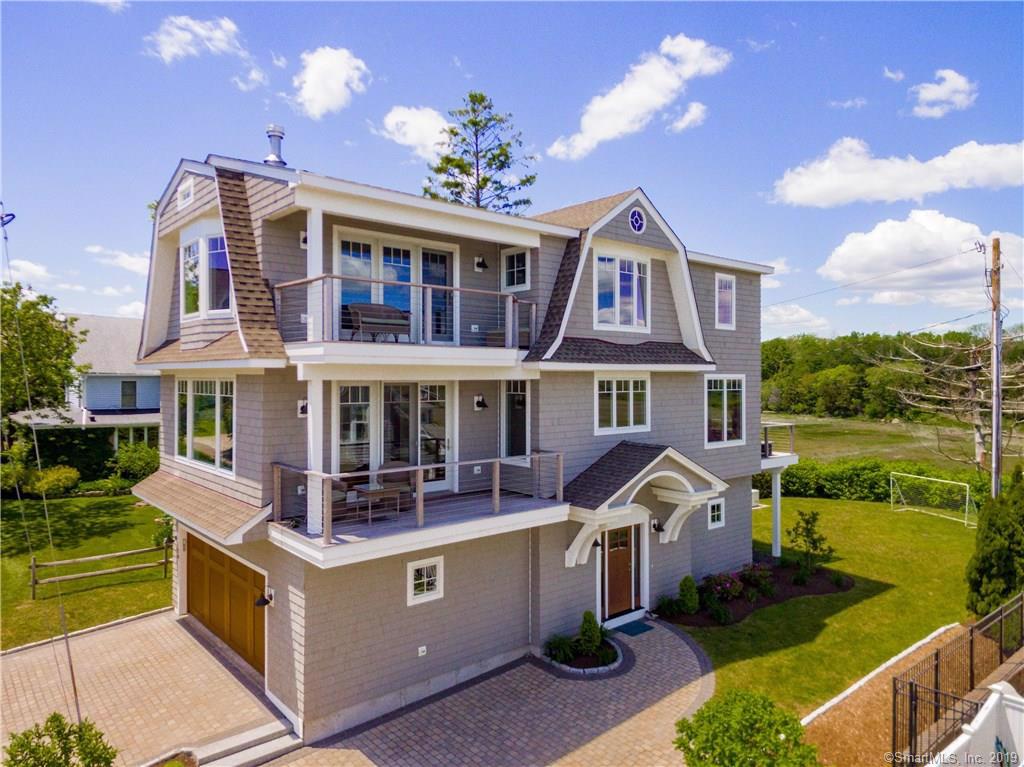 STUNNING NANTUCKET STYLE BEACH HOME Connecticut Luxury Homes