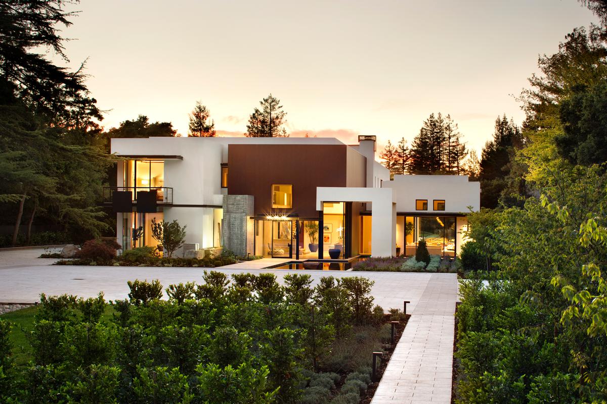 MODERN ATHERTON ESTATE California Luxury Homes Mansions For Sale Luxury Portfolio