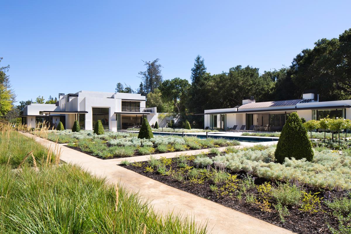 MODERN ATHERTON ESTATE California Luxury Homes Mansions For Sale Luxury Portfolio