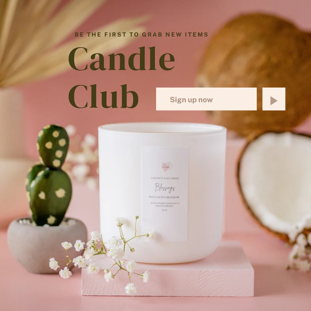 SelfCare Candle Club Subscription Luxurious Ambience