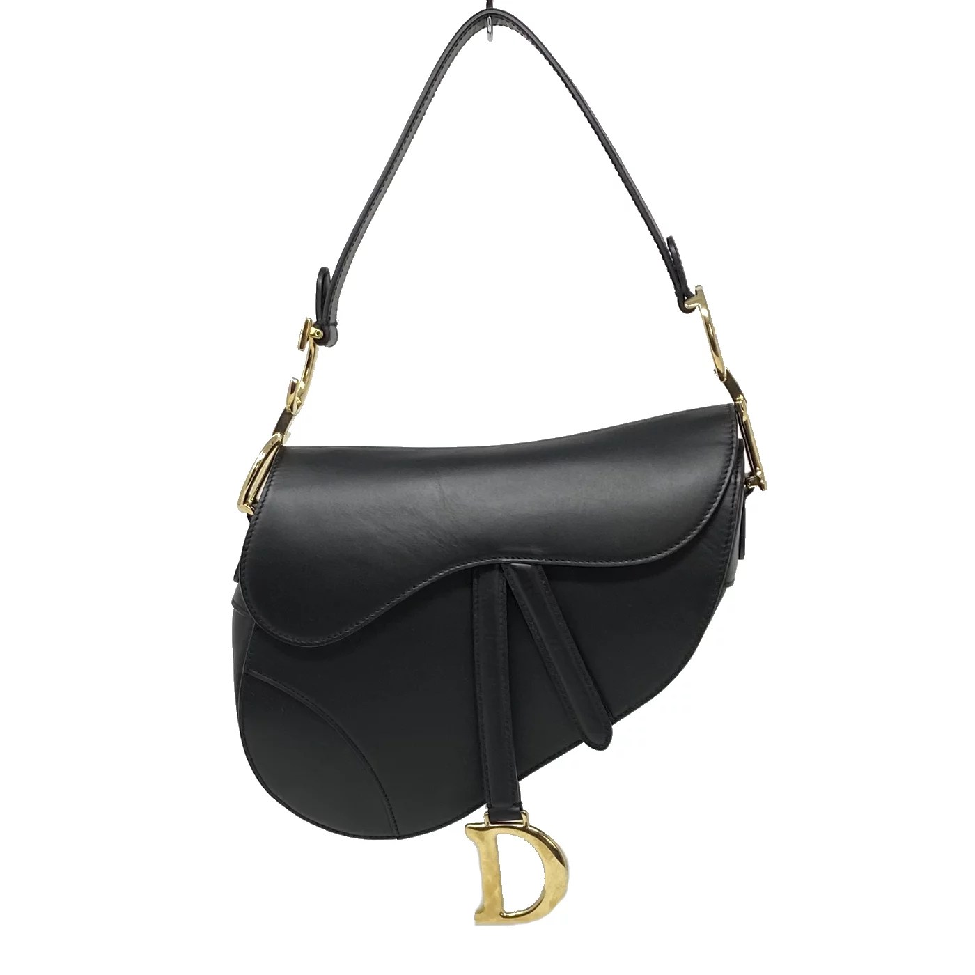 DIOR Saddle Bag glattes Leder Luxury Agent Second Hand Designer Artikel