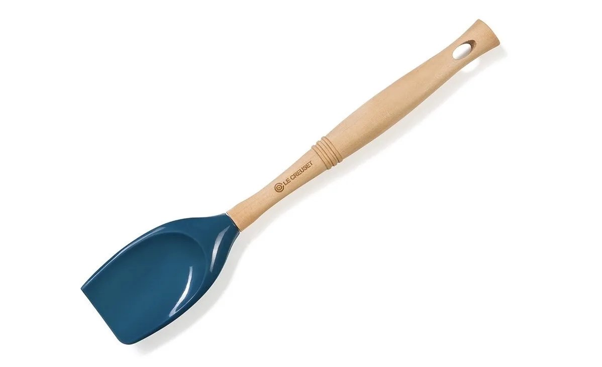 Le Creuset Silicone Spatula Deep Teal Luxurykitchen4u