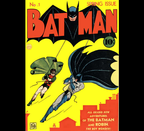 First Batman comic auctioned for 850,000