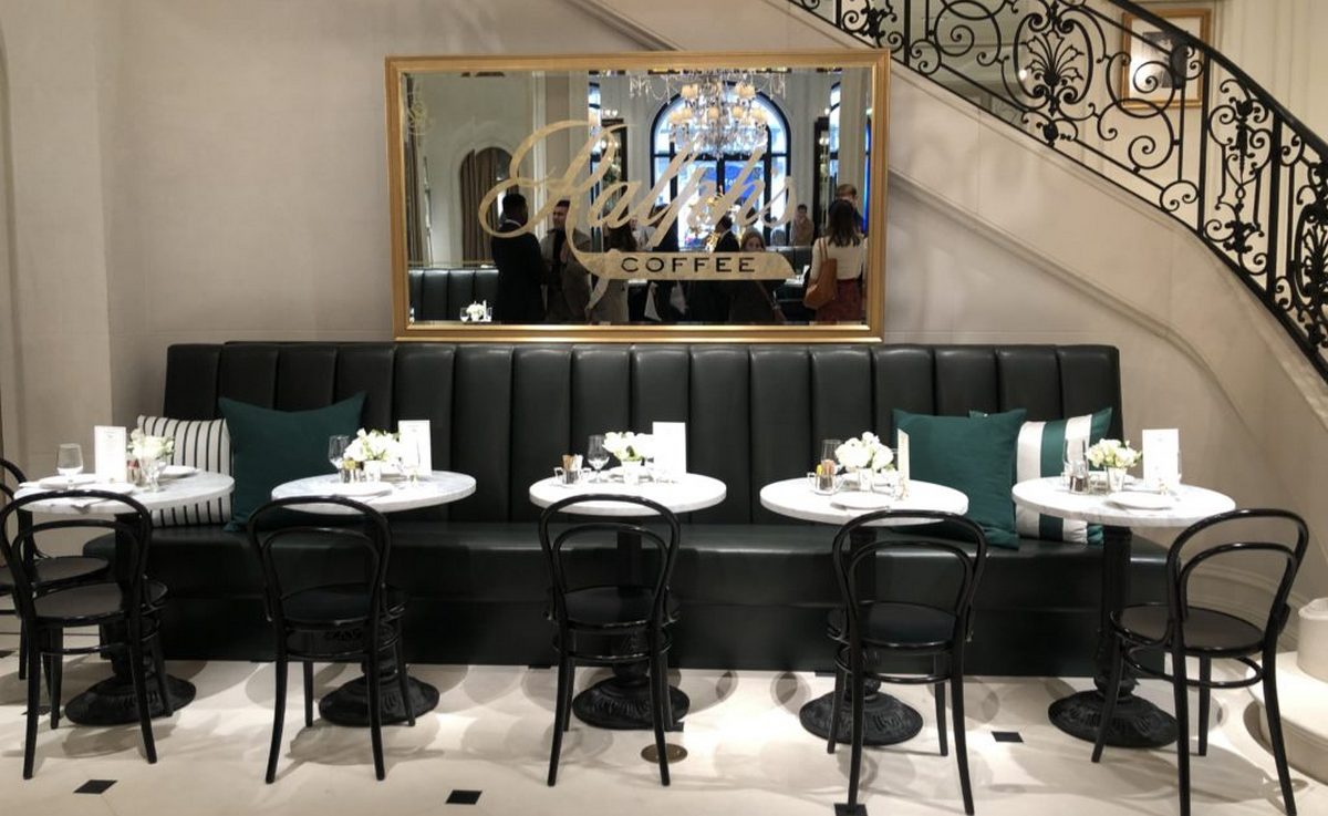 Ralph Lauren celebrates Paris Fashion Week with a popup cafe