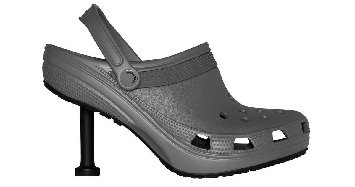 Balenciaga has made Crocs high heels. But, its a post pandemic world and we just don't care