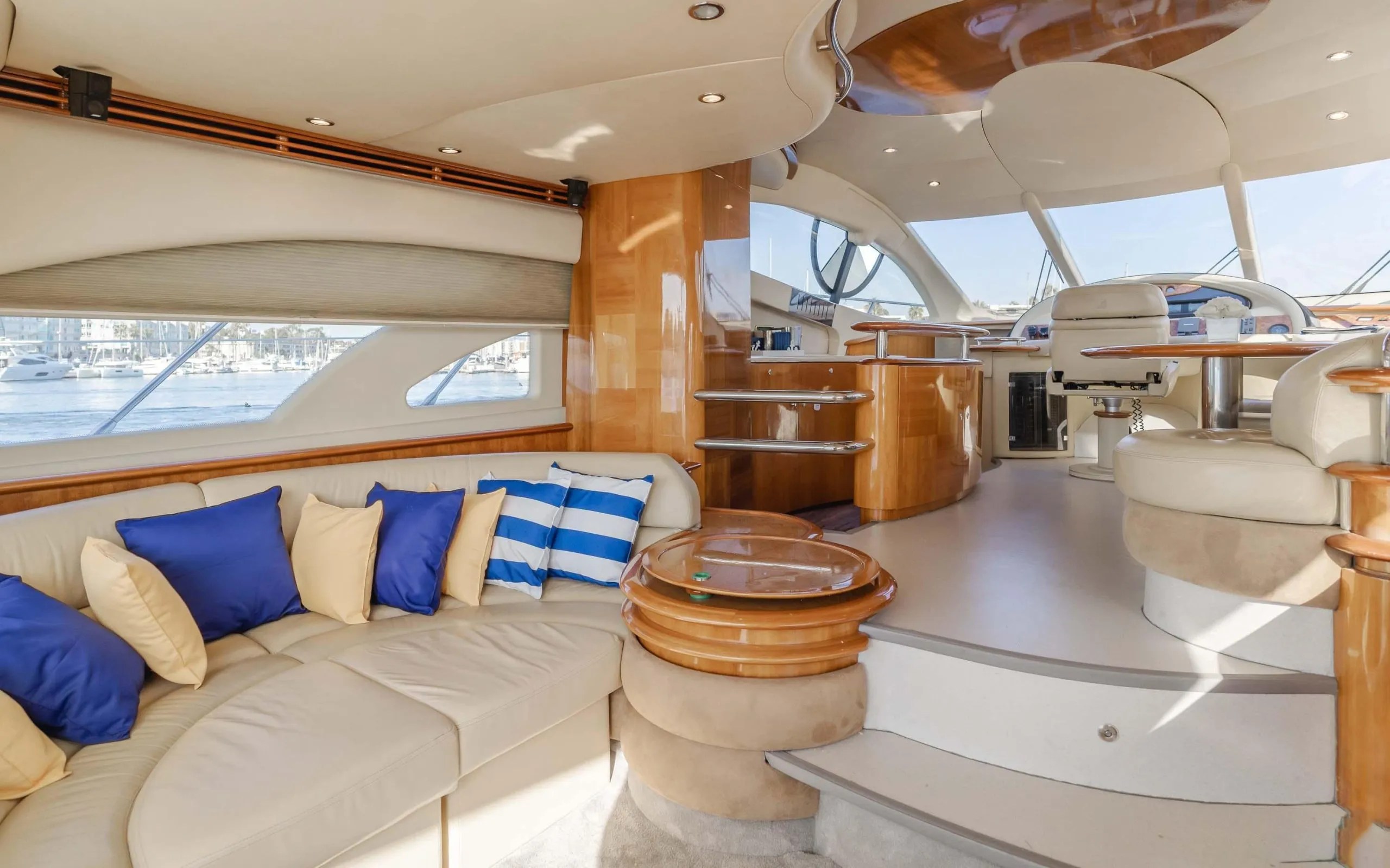 Marina del Rey Yacht Rental 60′ Azimut LUXURY LINERS LUXURY