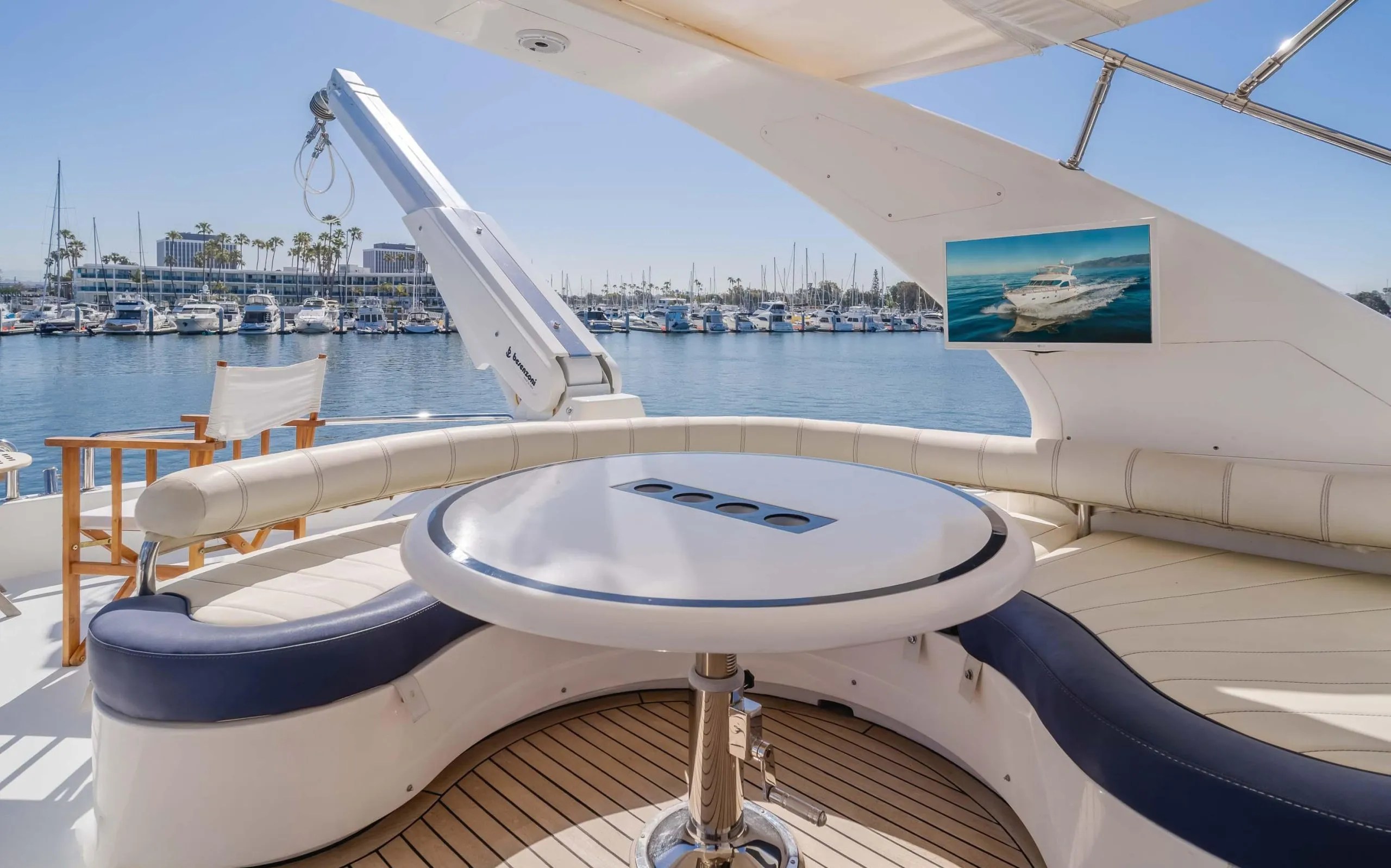 Marina del Rey Yacht Rental 72′ Yaretti LUXURY LINERS LUXURY