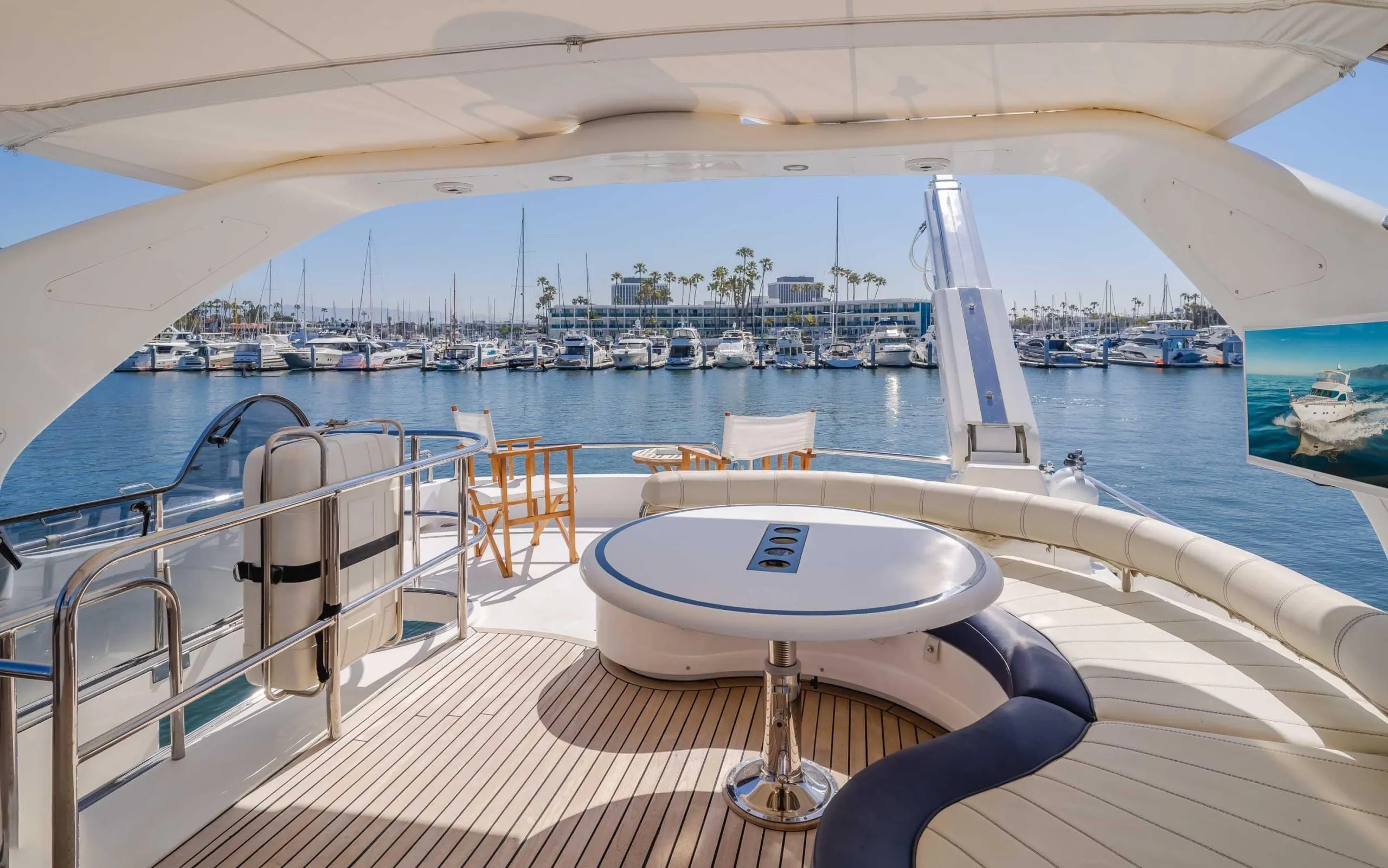 Marina del Rey Yacht Rental 72′ Yaretti LUXURY LINERS LUXURY