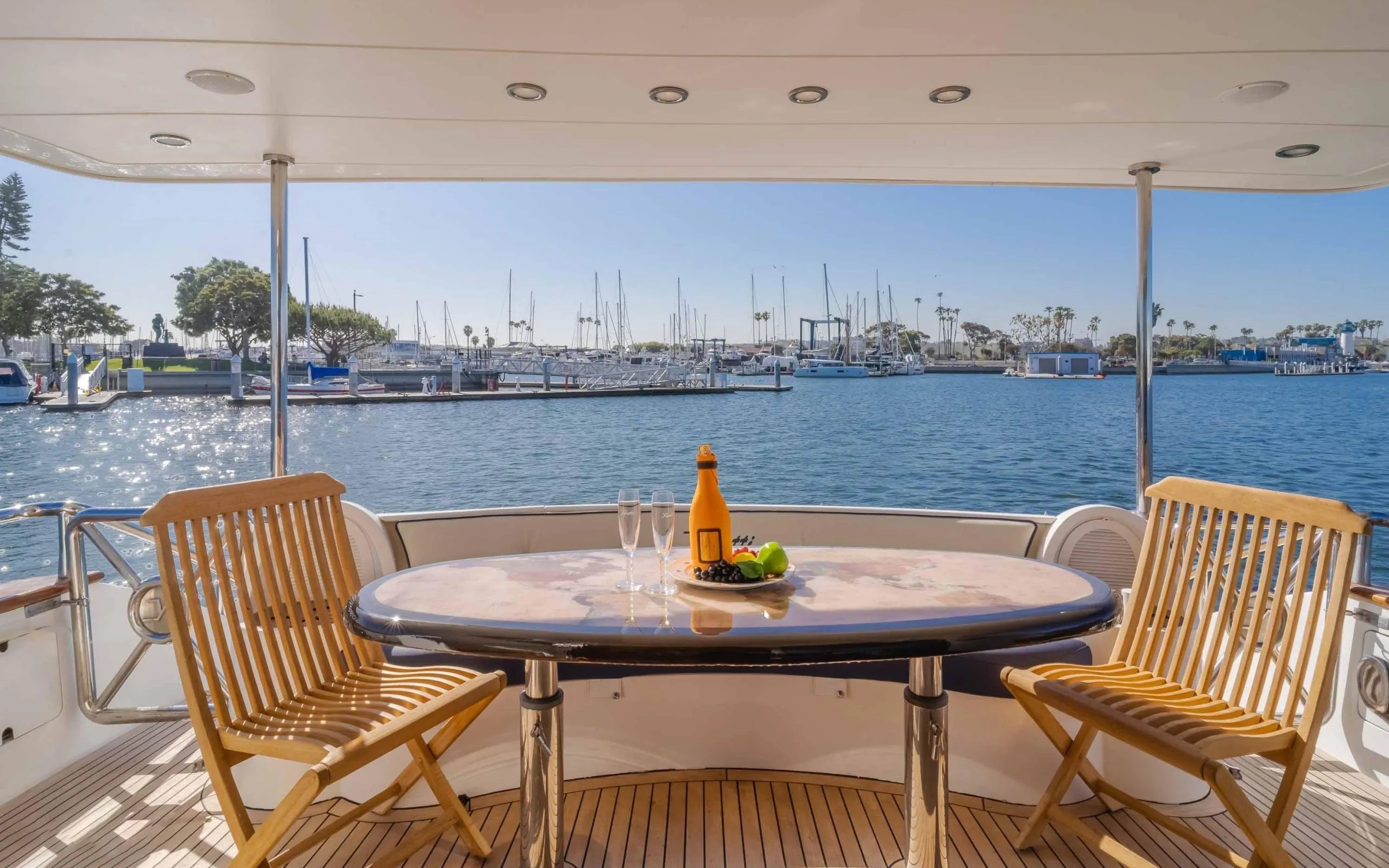 Marina del Rey Yacht Rental 72′ Yaretti LUXURY LINERS LUXURY