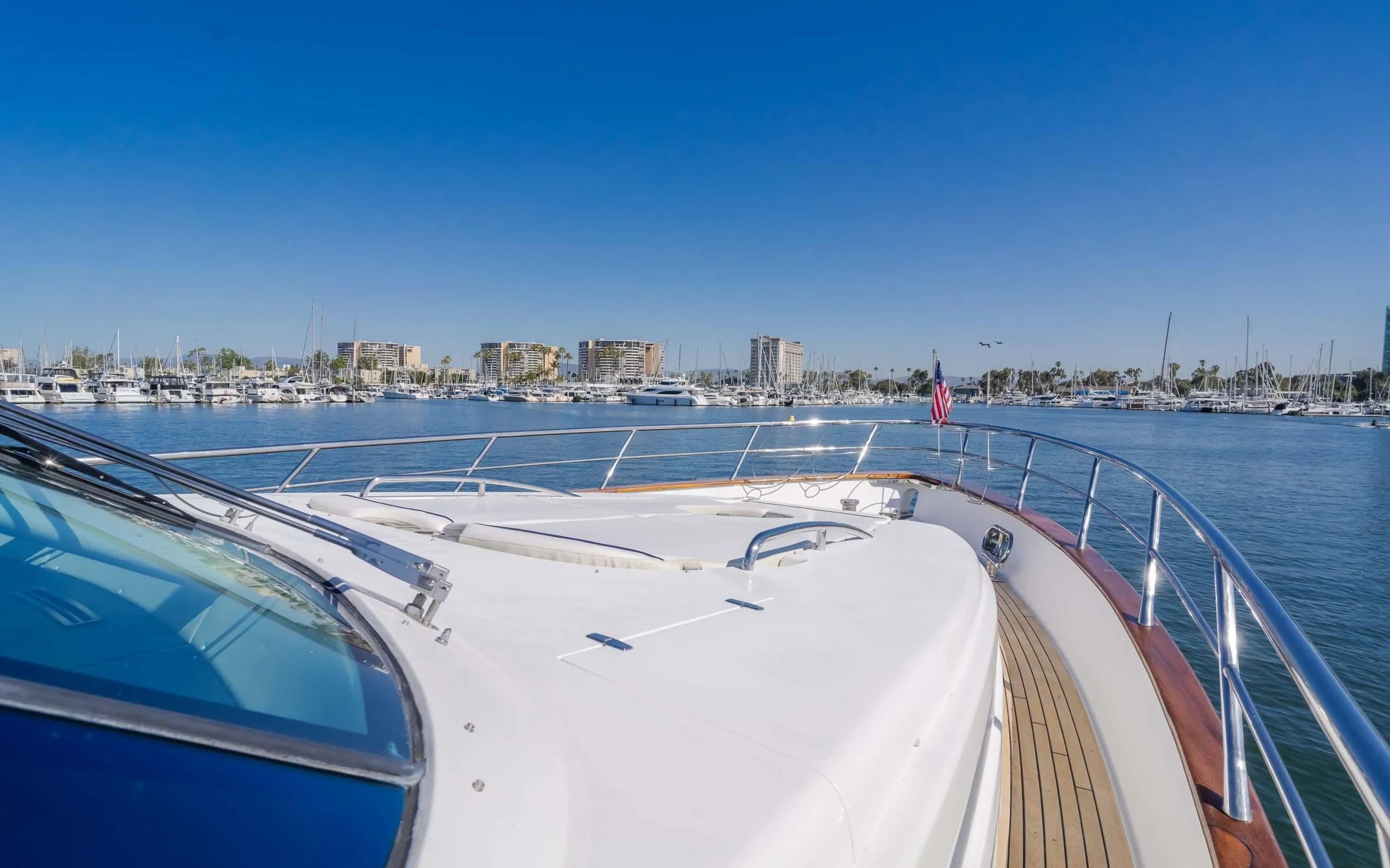 Marina del Rey Yacht Rental 72′ Yaretti LUXURY LINERS LUXURY