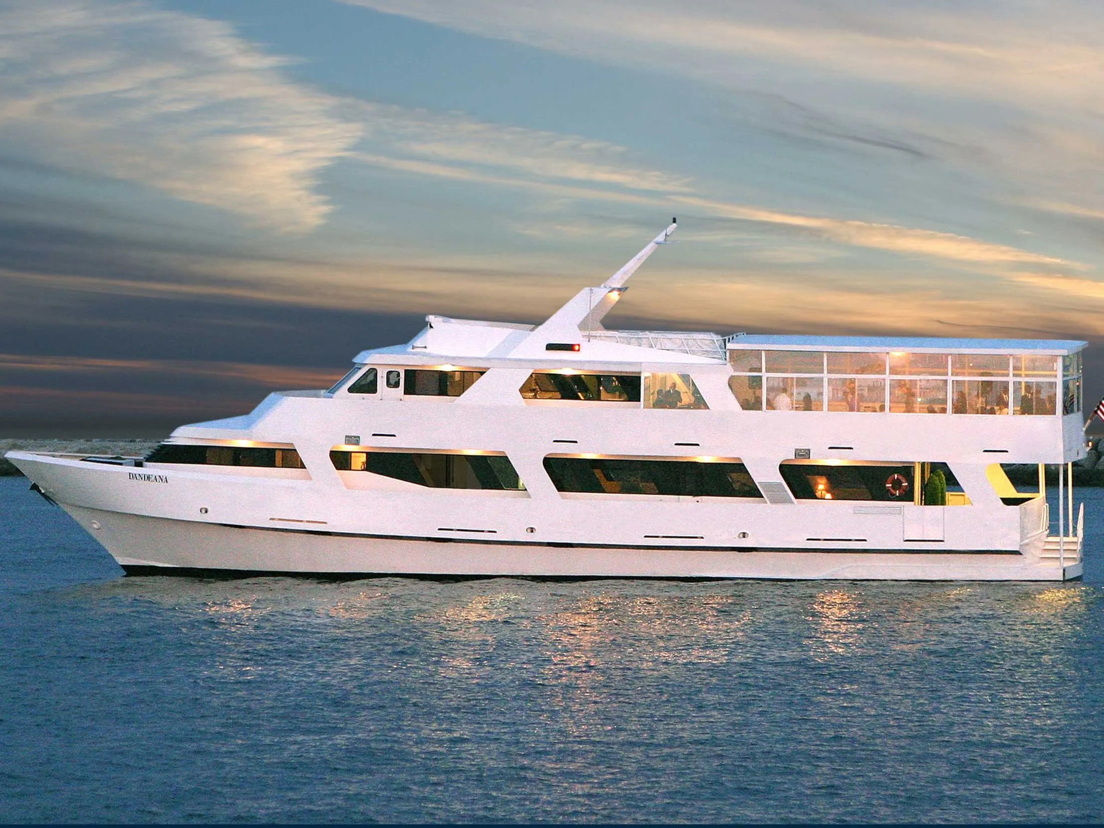 Marina del Rey Party Yacht Rental 110′ Dandeana LUXURY LINERS LUXURY LINERS You Want It