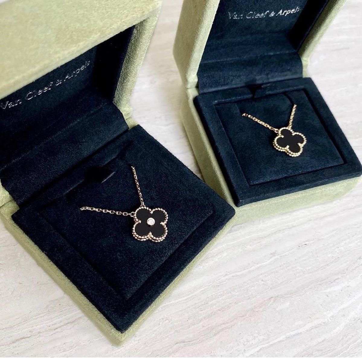 Van Cleef Necklace Duo (Replica) Luxury Loft