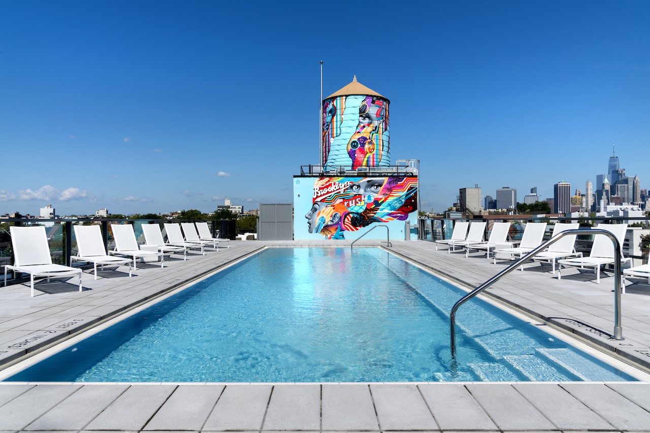 View from Above 5 Rooftop Pools in New York City Luxury Pools