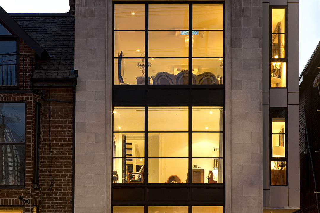 New York Style Brownstone in Toronto Luxury Residence