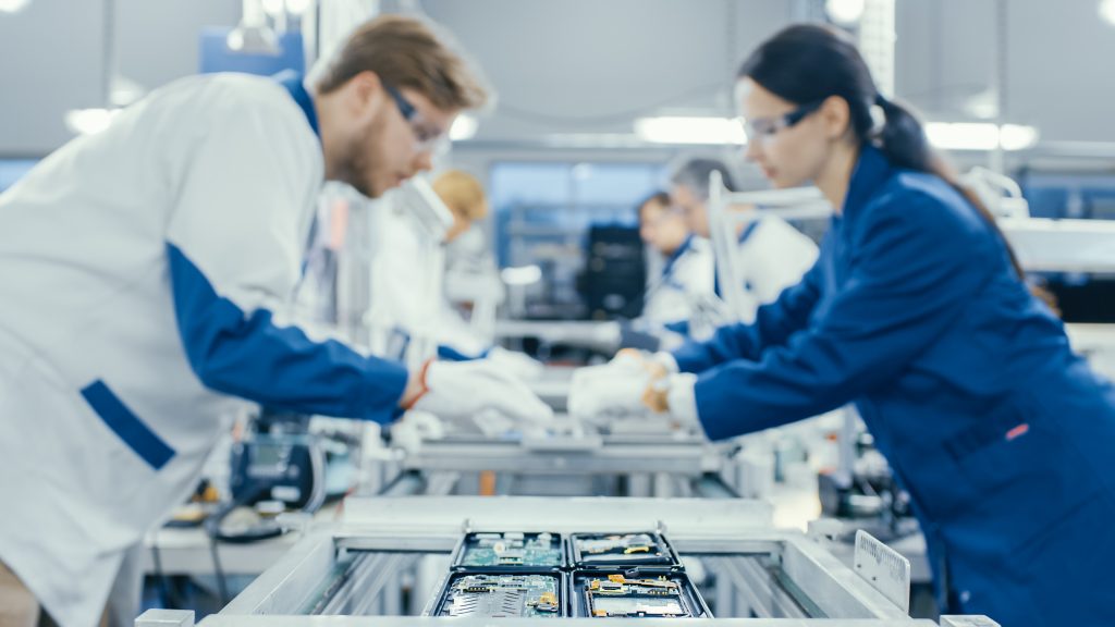 3 Different Types of Assembly Lines with the Concept Luxury Stnd