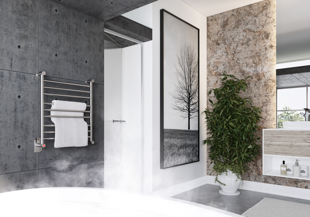 Aquece Toalheiro Elétrico Belle Inox Luxus Acabamentos