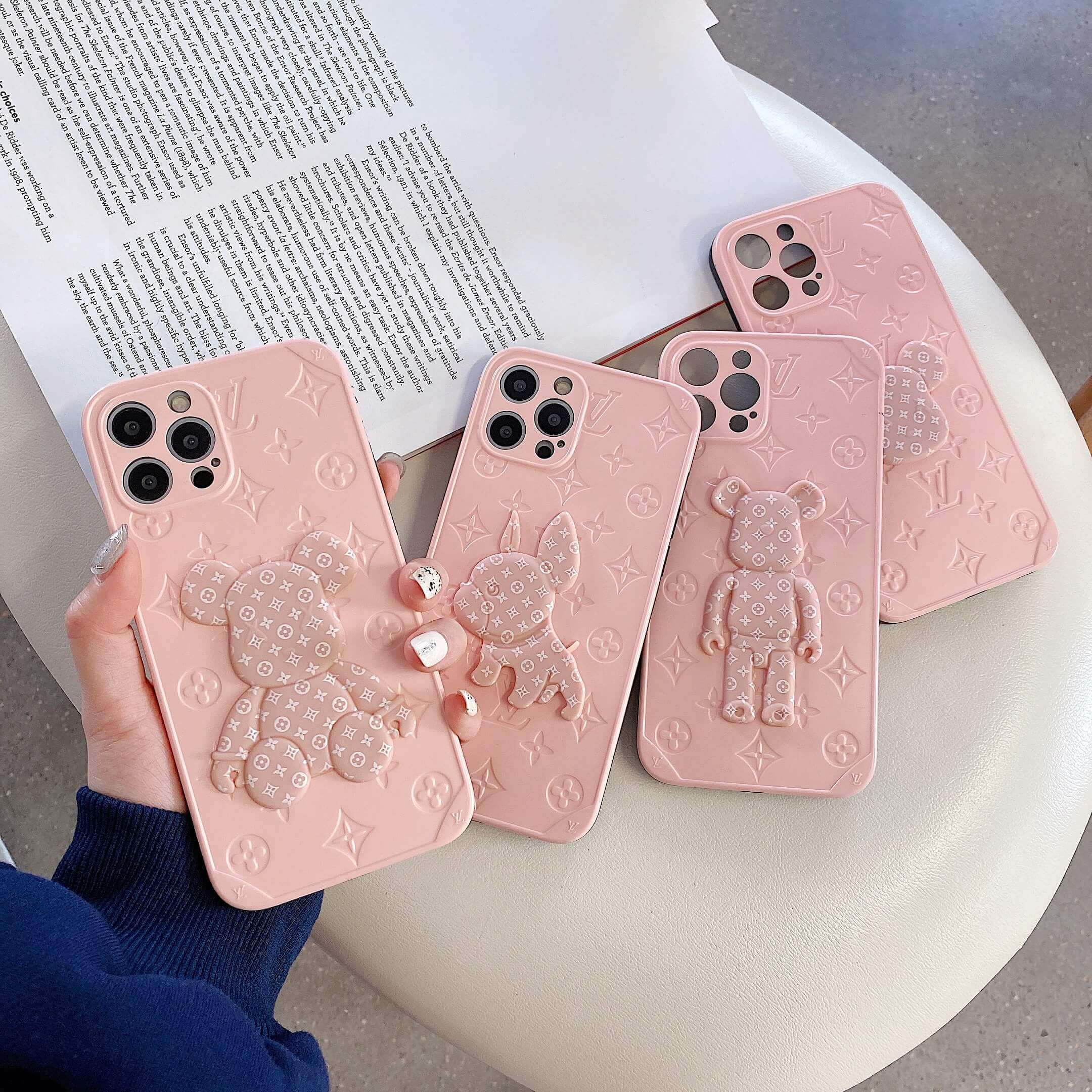 Louis Vuitton iPhone 13 Pink Case Luxury Phone Case Shop