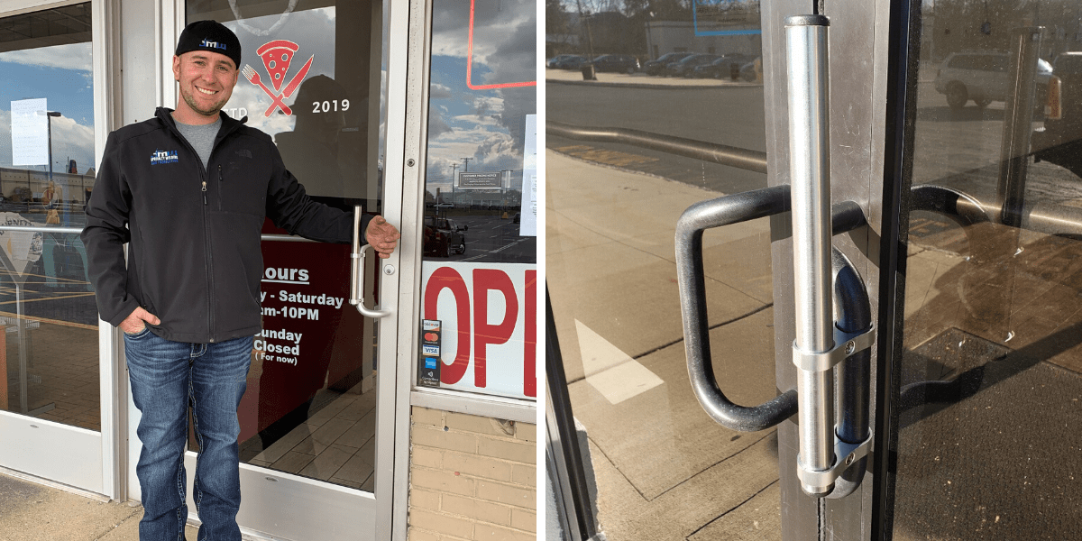 Quakertown welder develops simple device to avoid germs LVB