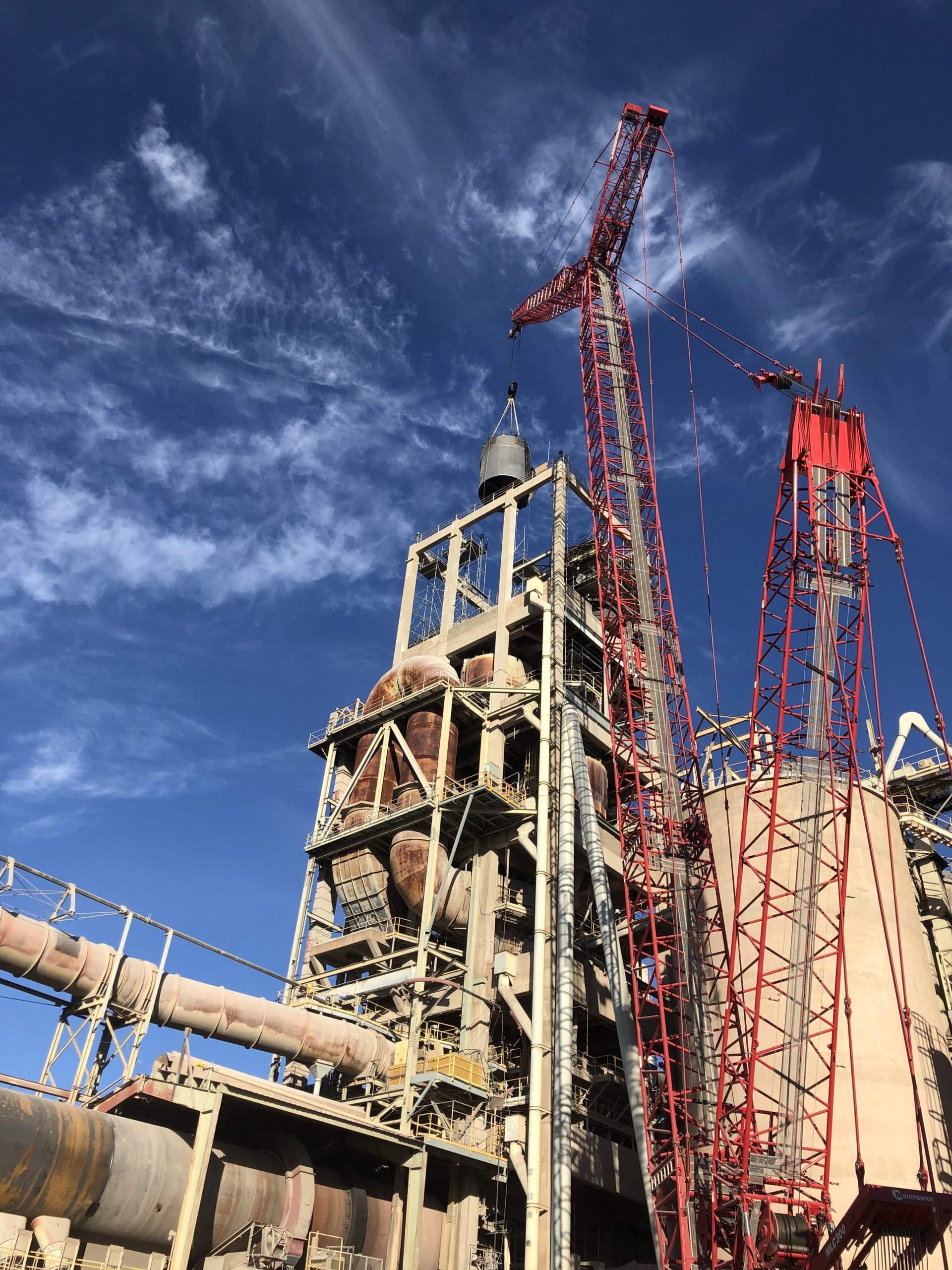 Updating a cement plant LVB