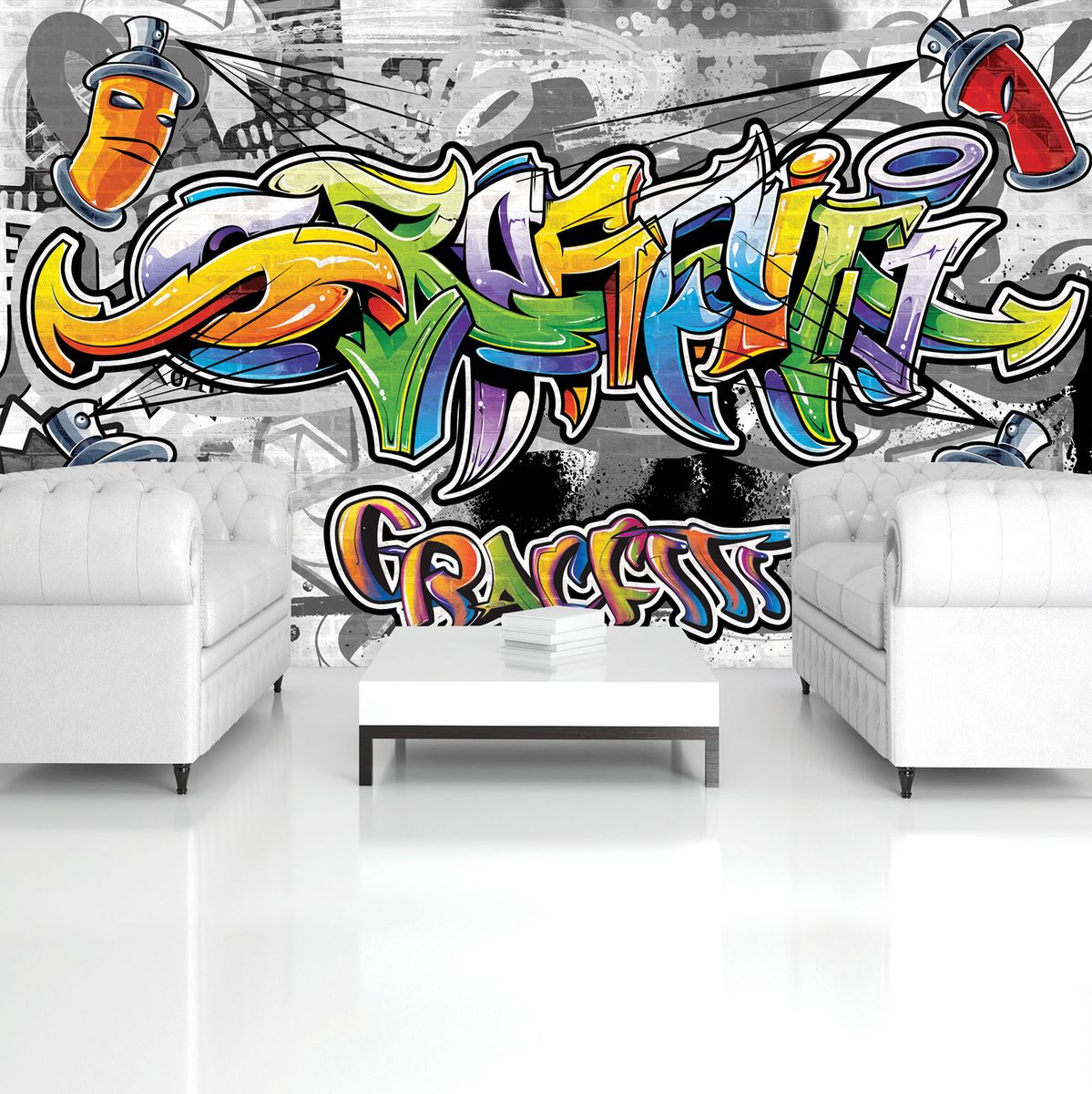 Fototapet Graffiti Fototapet Graffiti colorat (T032977T254184A) Mivali.ro