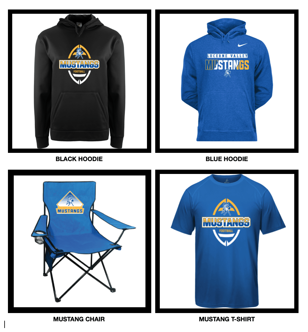 FanCloth Fundraiser Benefits Mustang Football Lucerne Valley Middle