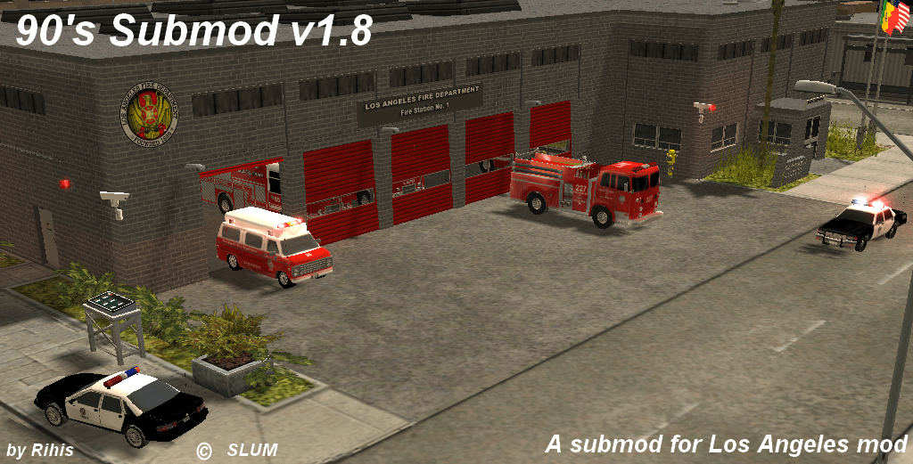 90 mod v1.8 Emergency 4 LA Mod File Catalog Latvia Mod Official