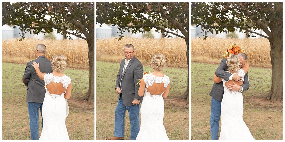 Mandy & Coty A wedding at the Burr Oak Barn in Culver, Indiana
