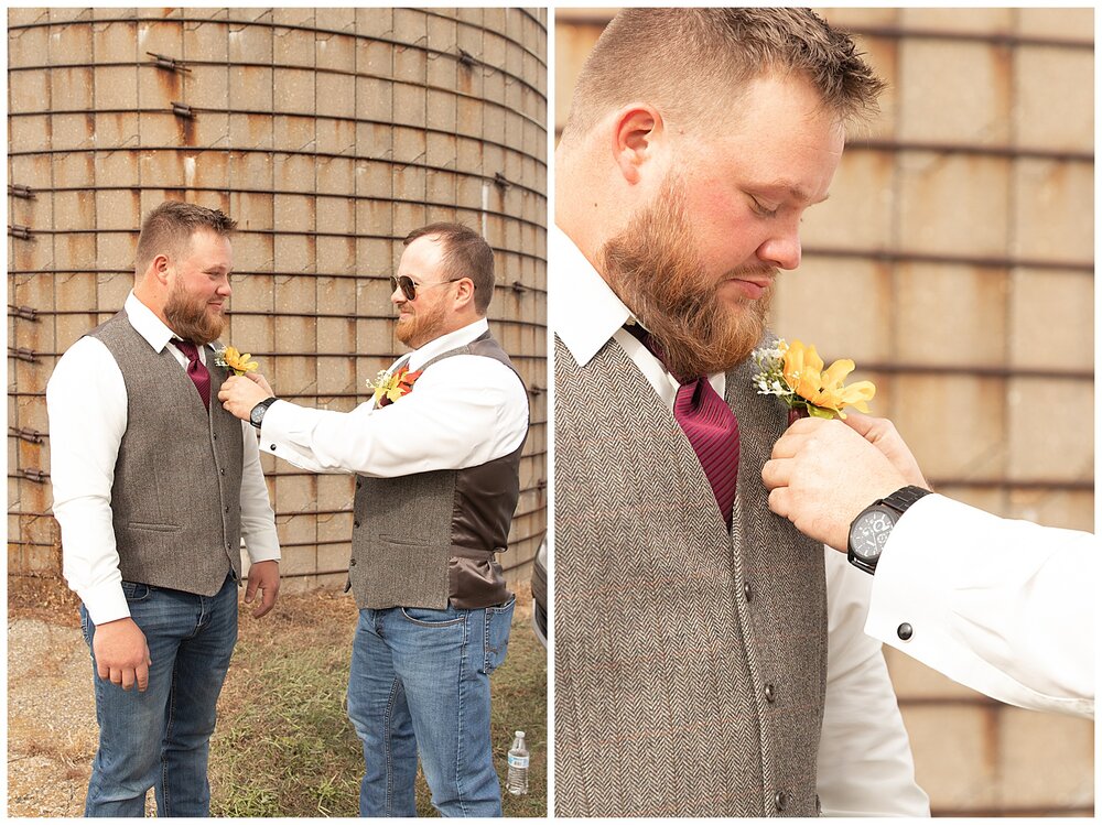 Mandy & Coty A wedding at the Burr Oak Barn in Culver, Indiana