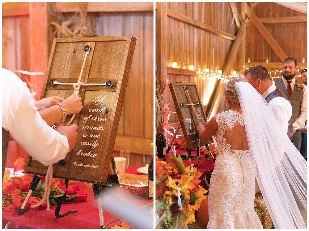 Mandy & Coty A wedding at the Burr Oak Barn in Culver, Indiana
