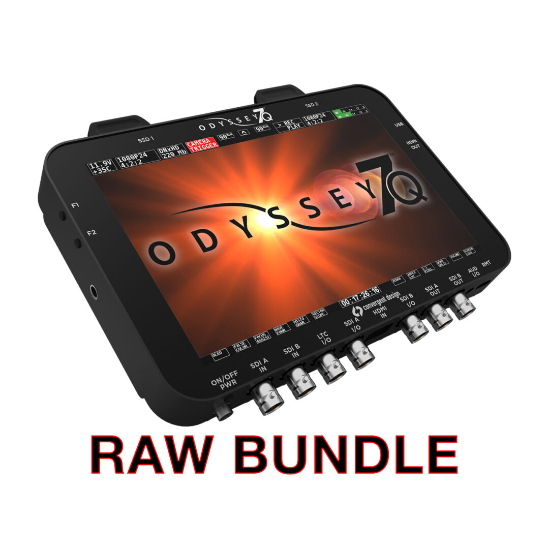 Convergent Design Odyssey 7Q Monitor and Recorder with Raw Bundle