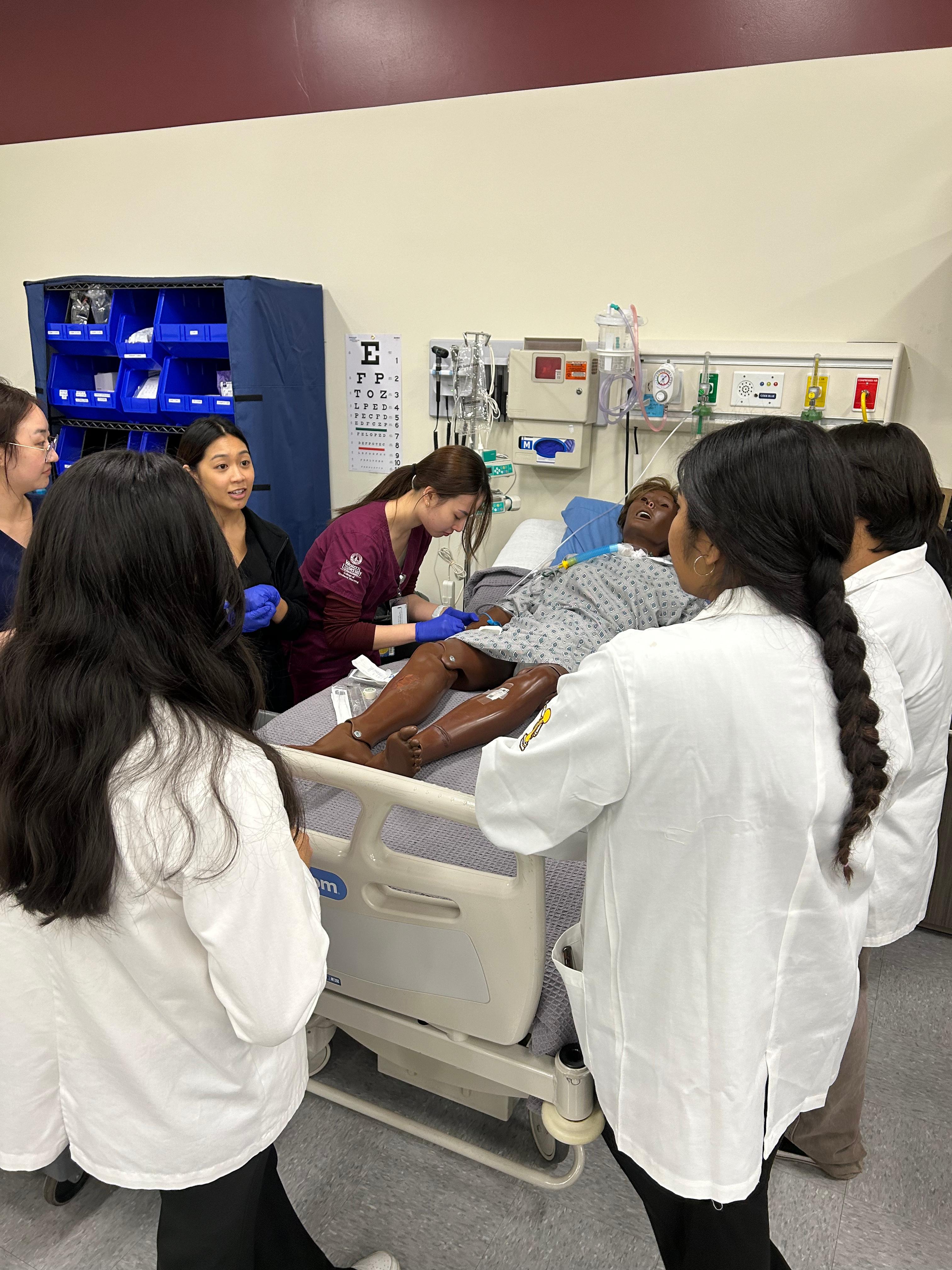 Health Career Ladder Highlights of PUSD Students in attendance La