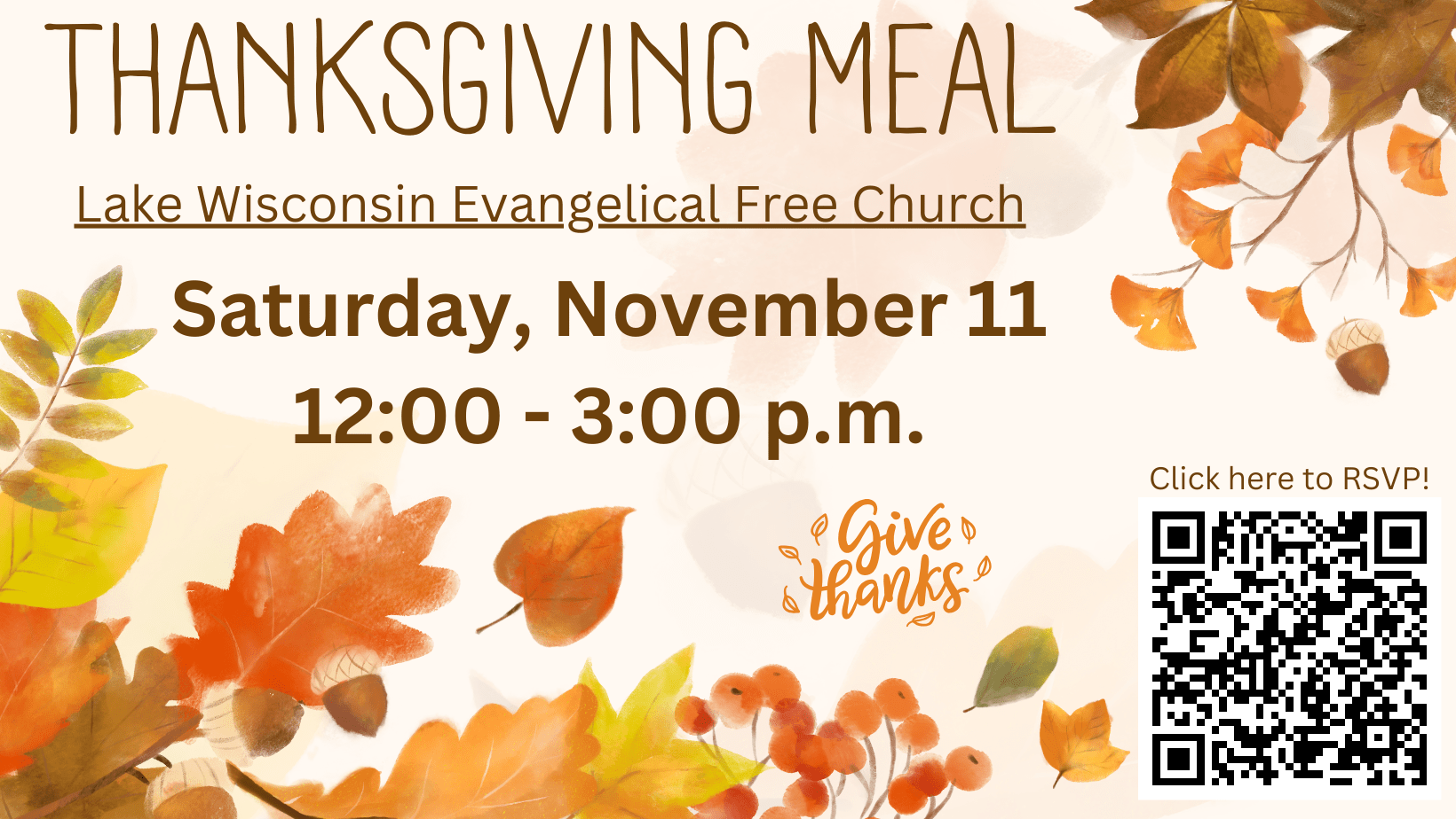 Lake Wisconsin Evangelical Free Church Love God. Love People.